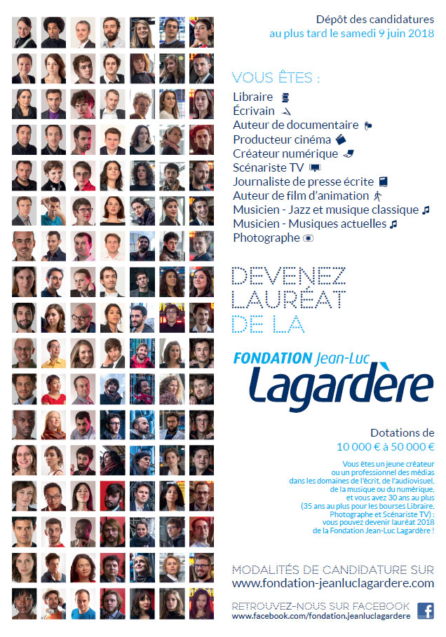 Fondation Jean-Luc Lagardère : Appel à candidatures